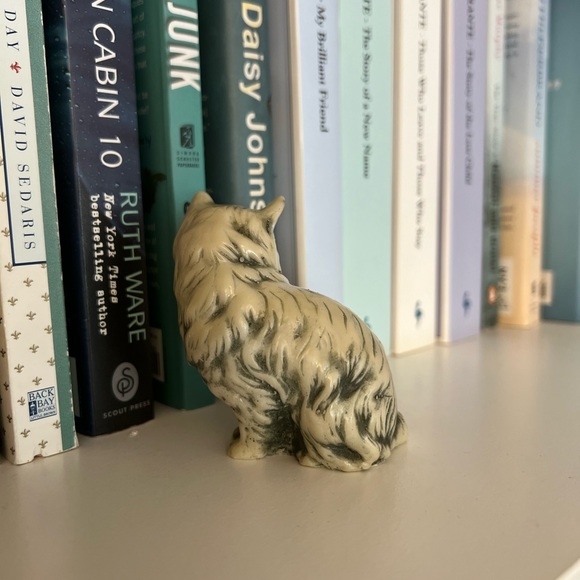 Vintage Marble Cat Figurine - Picture 3 of 6